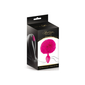 Plug anal pompon fuschia 